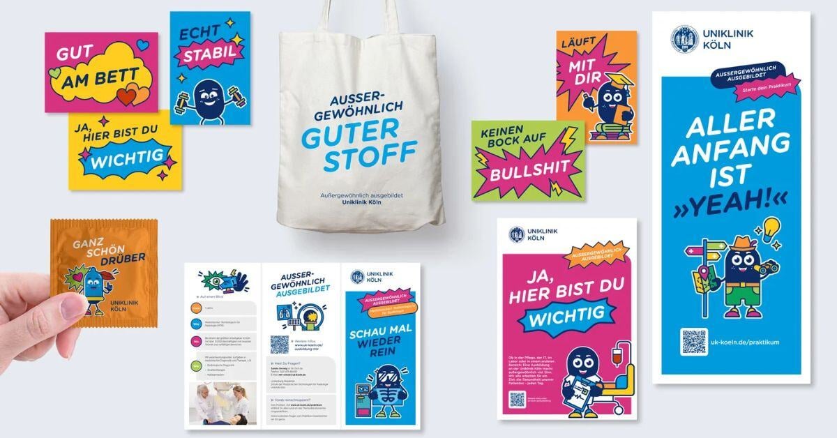 Ausbildungskampagne der Uniklinik Köln gewinnt KU Award