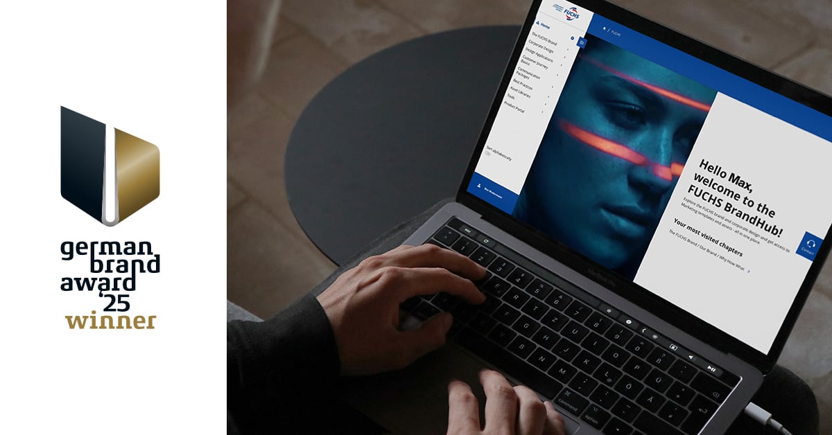 German Brand Award 2025 für das digitale Markenportal FUCHS BrandHub 