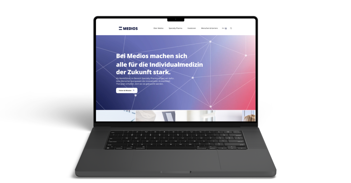 Ein Blick hinter die Kulissen: Website Relaunch der Medios Gruppe